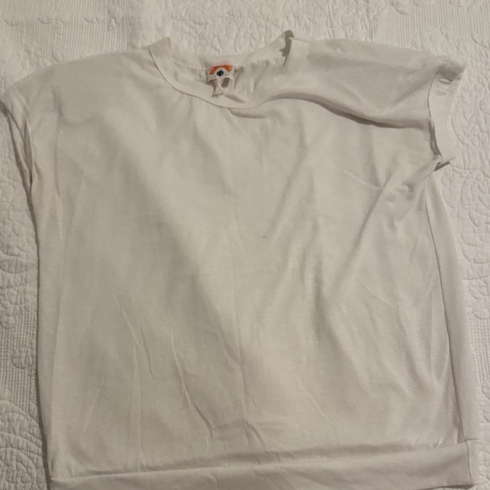 Bombshell Sportswear White Short Sleeve Tee
